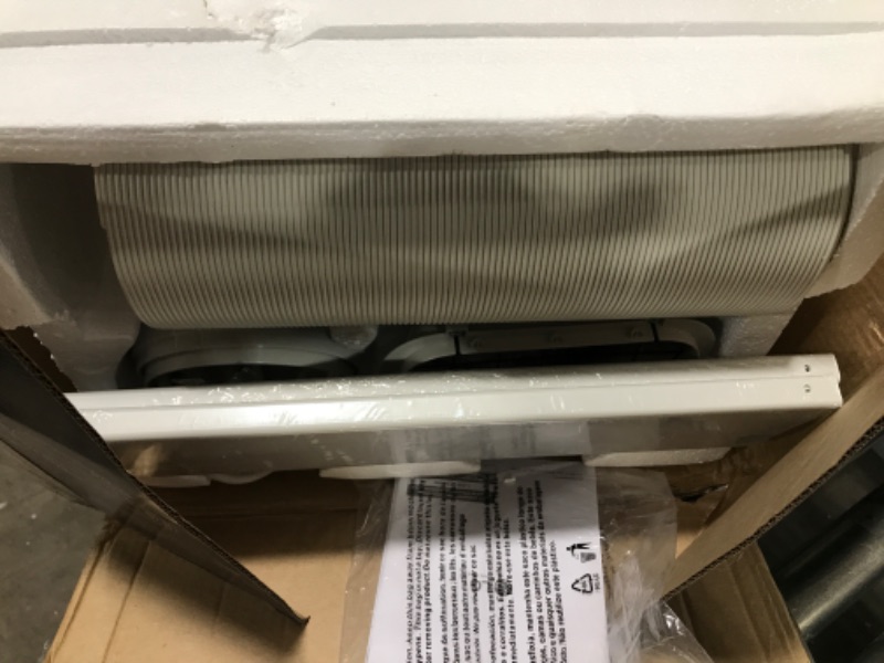 Photo 5 of  LG 6,000 BTU (DOE) / 8,000 BTU (ASHRAE) Portable Air Conditioner, Cools 250 Sq.Ft. (10' x 25' room size), Quiet Operation, LCD Remote, Window Installation Kit Included, 115V 