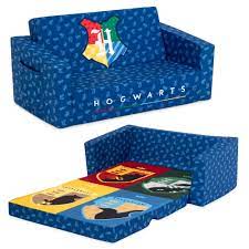 Photo 1 of Delta Children Harry Potter Cozee Flip-Out Sofa - 2-in-1 Convertible Sofa to Lounger for Kids