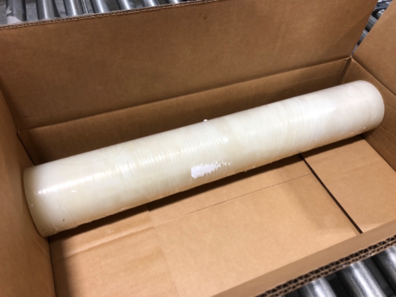 Photo 1 of  Carpet Protection Film 24" x 200' roll. Made in The USA! Easy Unwind, Clean Removal, Strong and Durable Carpet Protector. Clear, Self-Adhesive Surface Protective Film. 