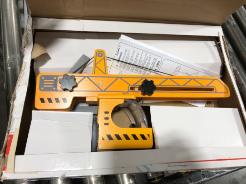 Photo 1 of Award Winning Hape Playscapes Crane Lift Playset Yellow, L: 17.8, W: 16.5, H: 21.2 inch