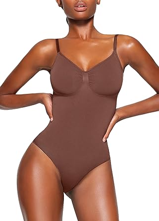 Photo 1 of AGGRAD Seamless Sculpting Bodysuit Thong Shapewear Tummy Control Going Out Tank Tops Body Shaper for Women 2X-3X