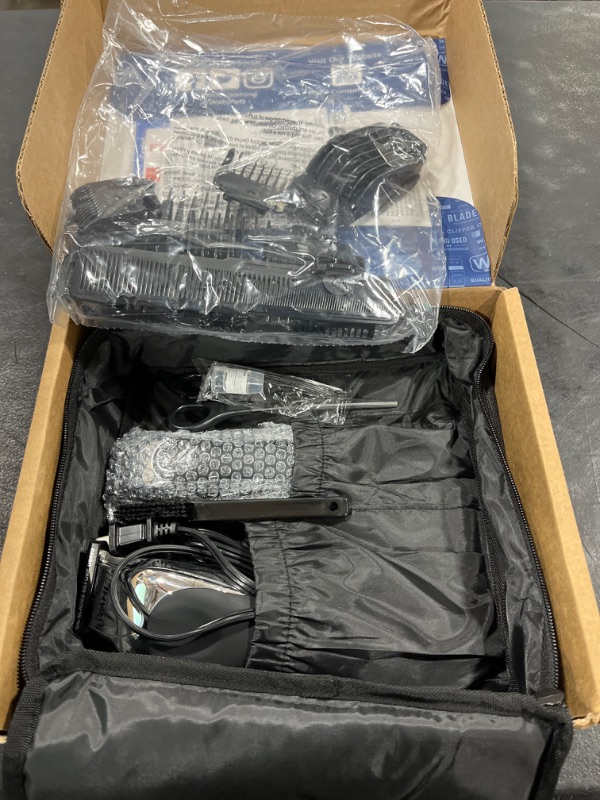 Photo 1 of Wahl Clipper Deluxe Chrome Pro, Complete Hair and Trimming Kit, Includes Corded Clipper, Cordless Battery Trimmer, and Styling Shears, for a Cut Every Time - Model 79524-5201M