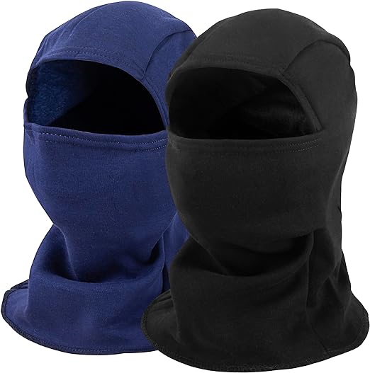 Photo 1 of Balaclava Ski Mask for Adult, Full Face Mask Winter Fleece Thermal Cold Weather Outdoors Cover for Men Women 2 Packs *colors may vary* 