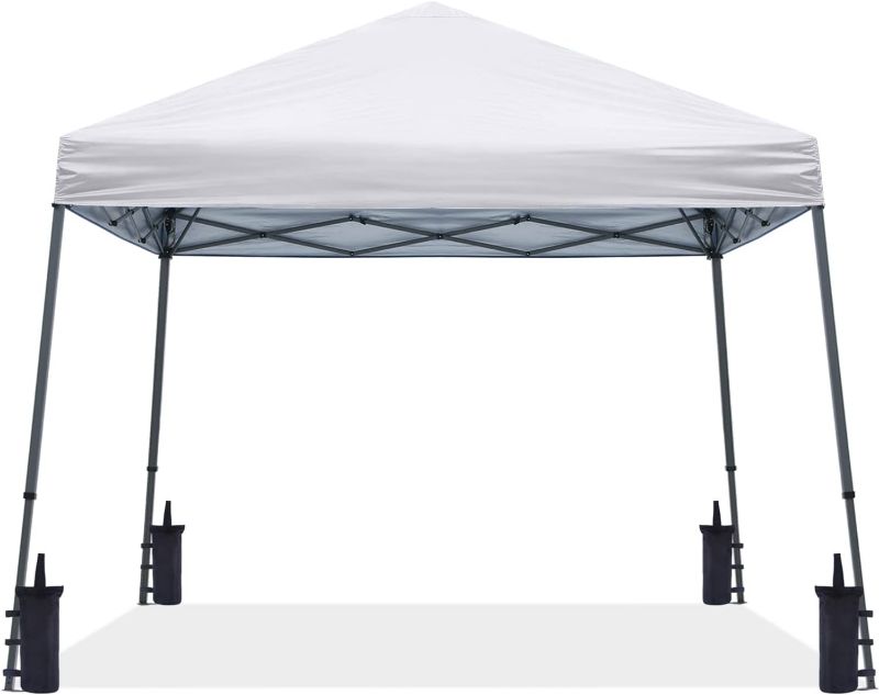 Photo 1 of ABCCANOPY Stable Pop up Outdoor Canopy Tent, White 10x10 White