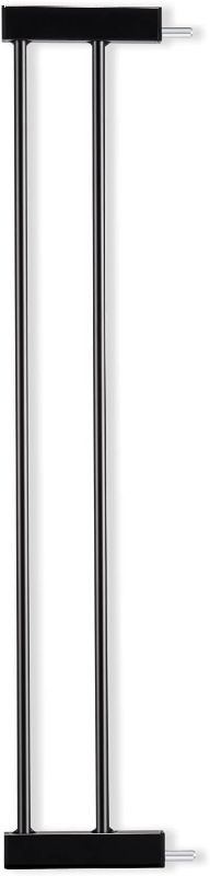 Photo 1 of BABELIO Metal Baby/Dog Gate Extender, 5.5inch (14cm) Black Pet Gate Extension, Extra Wide Pet Gate Accessories for Stairs & Doorways, NO Need Tools NO Drilling, 36" Tall