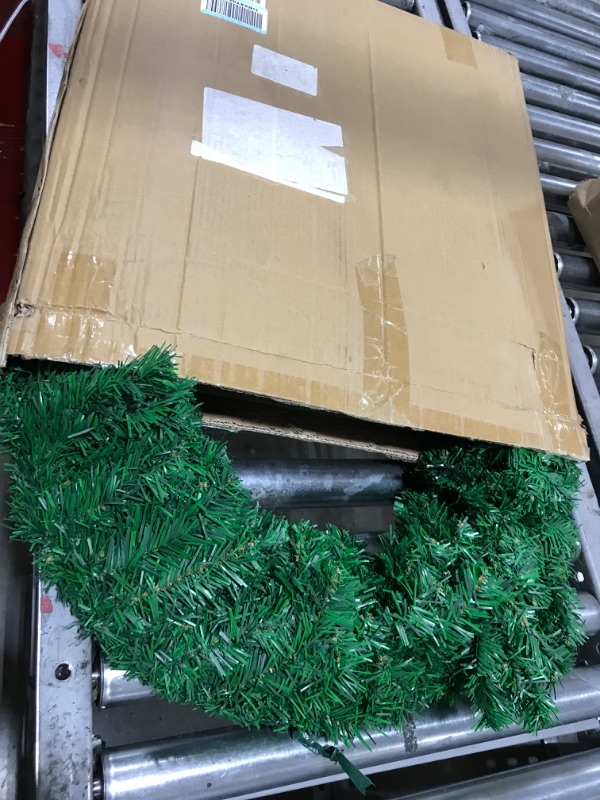 Photo 1 of [Dual Color Switch & Remote Control & Timer] 30 Inch 80LED Super Large Thick Prelit Christmas Wreath for Front Door Warm White & Multicolor Change Lights 12 Mode 320 Branches Artificial Wreath Outdoor Warm White and Multicolor Change Lights