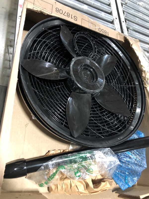 Photo 2 of Lasko Elegance & Performance Pedestal Fan, 18 Inch, Black 1827