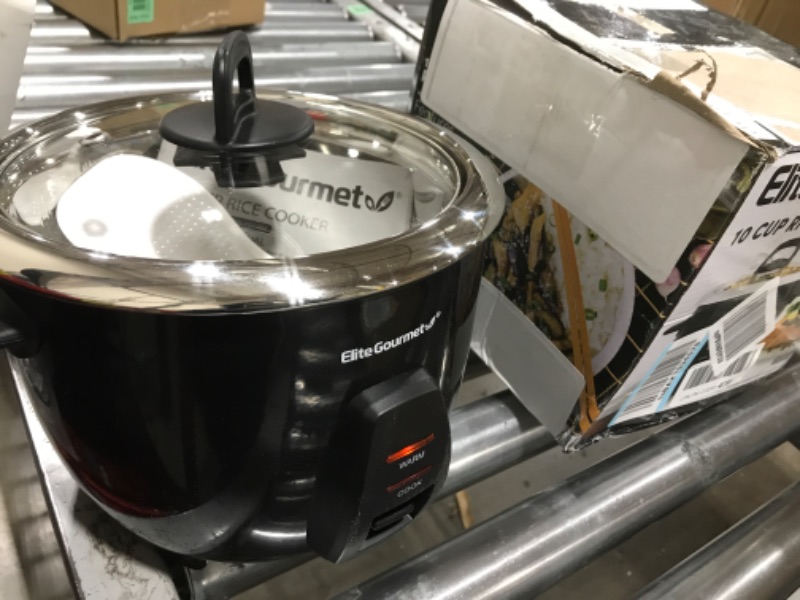 Photo 2 of 10-Cup Rice Cooker with Stainless Steel Cooking Pot