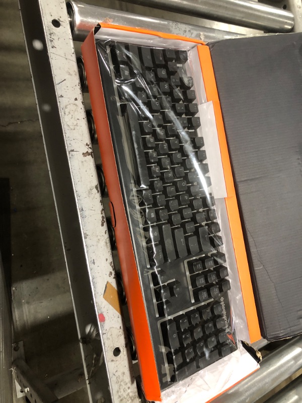 Photo 2 of SteelSeries Apex 3 RGB Gaming Keyboard – 10-Zone RGB Illumination – IP32 Water Resistant – Premium Magnetic Wrist Rest (Whisper Quiet Gaming Switch)