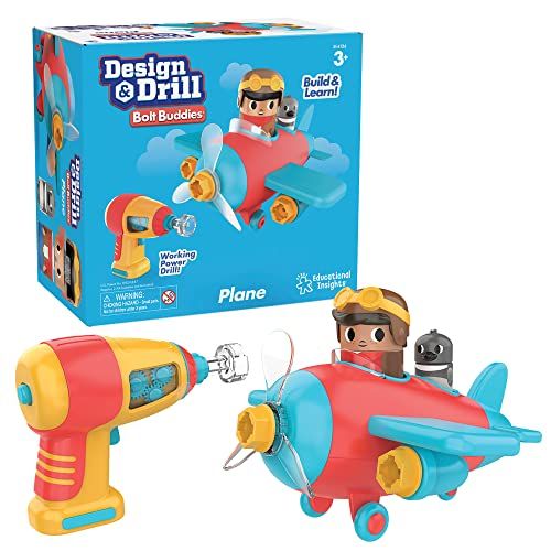 Photo 1 of Educational Insights Design & Drill Bolt Buddies Plane 