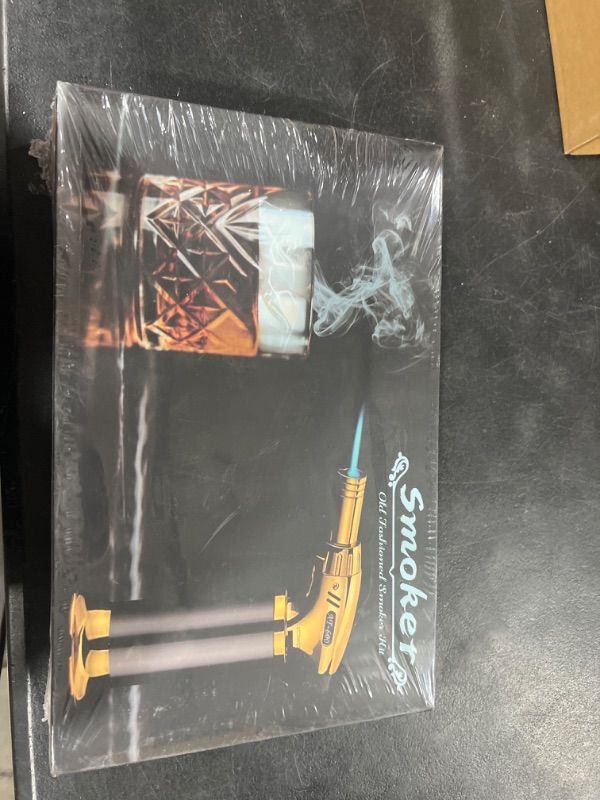 Photo 2 of Cocktail Smoker Kit with Torch for Bourbon Whiskey Drink Lovers - Includes 4 Flavor Wood Chips for Whisky Drink(No Butane)