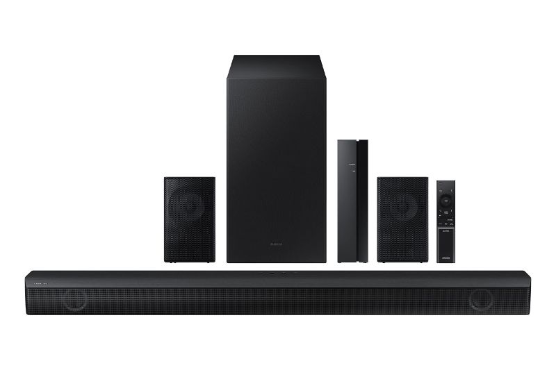 Photo 1 of SAMSUNG HW-B57 B-Series 4.1ch Soundbar w/Dolby Audio/DTS Virtual X, Game Mode, Wireless Bluetooth TV Connection, Rear Speaker Kit & Subwoofer Included HW-B57C Soundbar