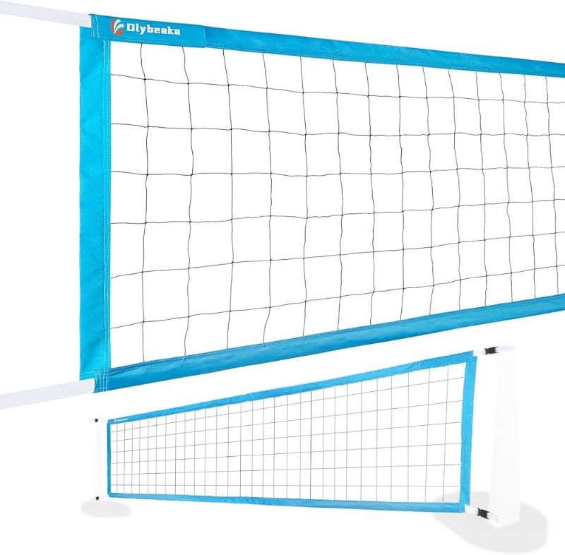 Photo 1 of  Olybeaka Replacement Pool Volleyball Net Universal for Market Pool Volleyball Net Set 