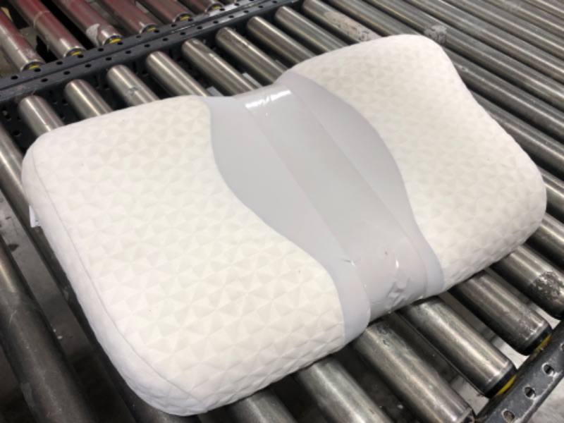 Photo 2 of  Zibroges Premium Ergonomic Cervical Pillows: Adjustable Memory Foam for Neck & Shoulder Pain Relief - Orthopedic Contour Support, Cooling Comfort for Side/Back Sleepers & Adults 