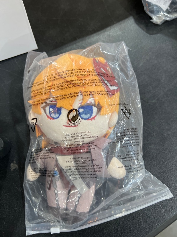 Photo 2 of HOVAFI Genshin Impact Plush, 7.9''/20CM Tartaglia Plush Dolls Stuffed Anime Plush for Kids