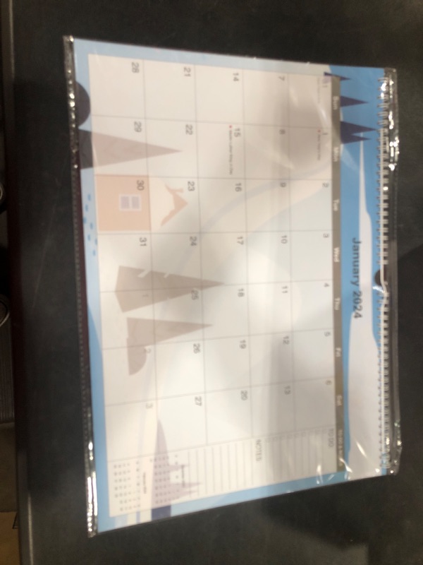 Photo 1 of Desk Calendar 12 Months Calendar 2024