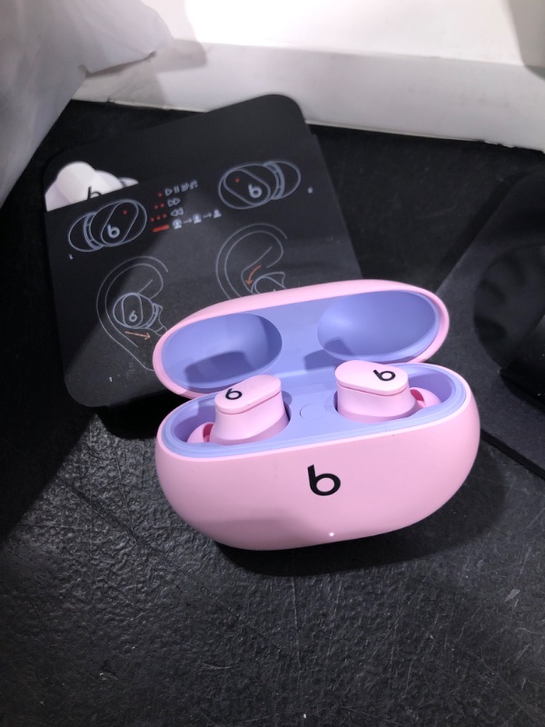 Photo 2 of Beats by Dr. Dre Beats Studio Buds True Wireless Noise Cancelling Earbuds, Pink
