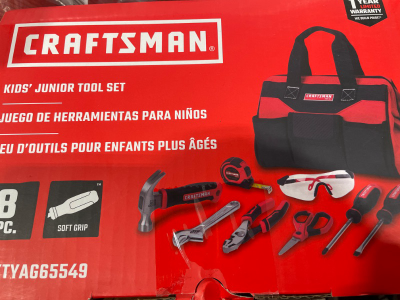 Photo 1 of CRAFTZMAN KIDZ JUNIOR TOOL SET 