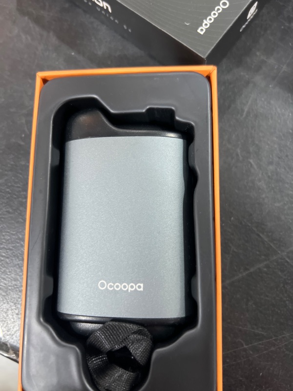 Photo 3 of OCOOPA Modular Hand Warmers Rechargeable, 10000mAh Battery Replaceable Handwarmer, 15 Hrs Warmth, 4 Levels Electric Heater 145°F, USB-C Portable Charger, Perfect for Golf, Hunting Gifts Men, Union U5s Union 5s Gray