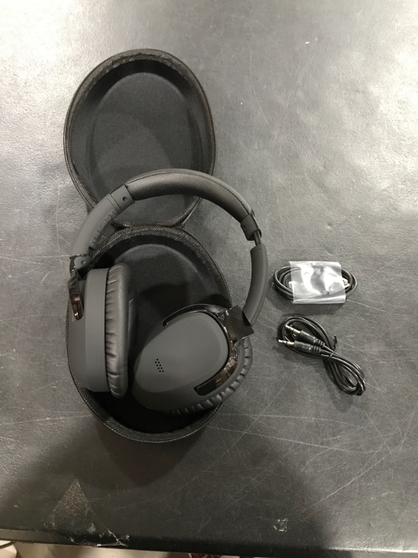 Photo 2 of Eonome-Active-Noise-Cancelling-Headphones - S3 ANC Headphones - Hybrid Wireless Over-Ear Bluetooth Headphones with Mic,Multiple Modes,40H Playtime,Comfortable Protein Earcups(Black)
