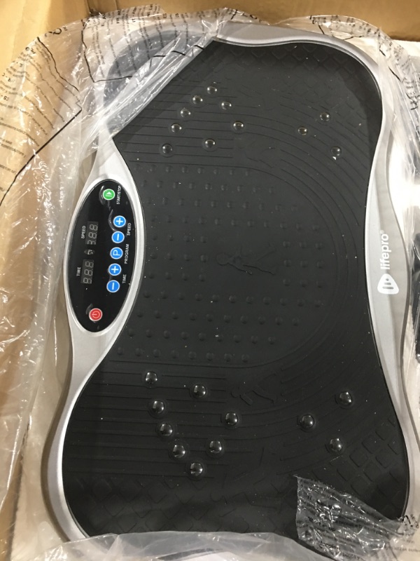 Photo 2 of *DIFFERENT MODEL* Lifepro Waver Mini Vibration Plate - Whole Body Vibration Platform Exercise Machine - Home & Travel Workout Equipment for Weight Loss, Toning & Wellness - Max User