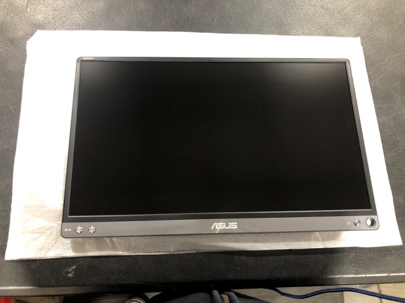 Photo 2 of ASUS ZenScreen 15.6” 1080P Portable USB Monitor (MB16ACE) - Full HD (1920 x 1080), IPS, USB Type-C, Eye Care, Anti-Glare Surface, Lite Smart Case, External screen for laptop, Dark Gray
