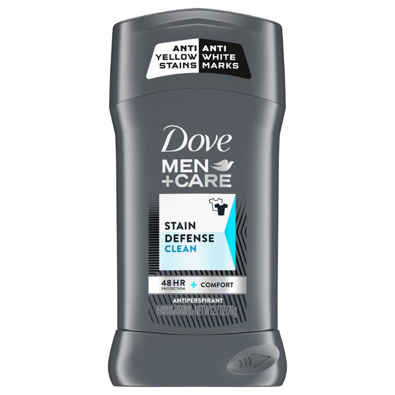 Photo 1 of Dove Men+Care 72-Hour Stain Defense Antiperspirant & Deodorant Stick - Clean - 2.7oz
