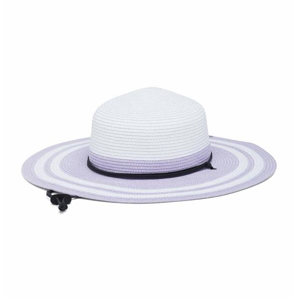 Photo 1 of Columbia Global Adventure Packable Hat II (White/Purple Tint) Traditional Hats
