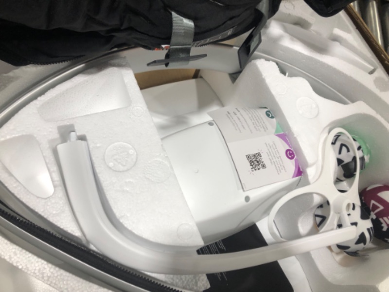 Photo 3 of 4moms MamaRoo Multi-Motion Baby Swing, Bluetooth Enabled with 5 Unique Motions, Black