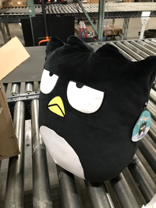 Photo 2 of  Squishmallows Official Kellytoy Sanrio Squad Squishy Stuffed Plush Toy Animal (Badtz-Maru, 14 Inches) 