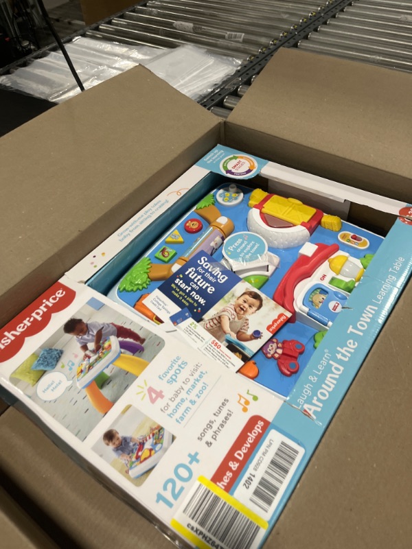 Photo 1 of Fisher-Price Laugh & Learn Around The Town Learning Table Standard Packaging