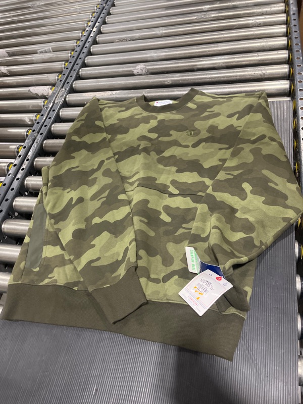 Photo 1 of CHAMPION WOMEN'S CAMO TOP --- LARGE