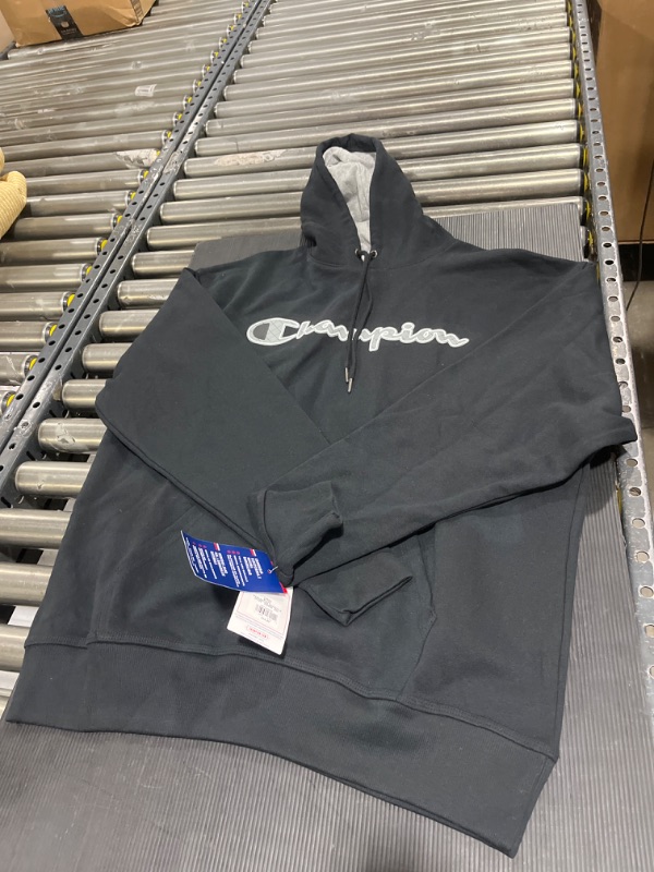 Photo 1 of CHAMPION MEN'S HOODIE -- LARGE