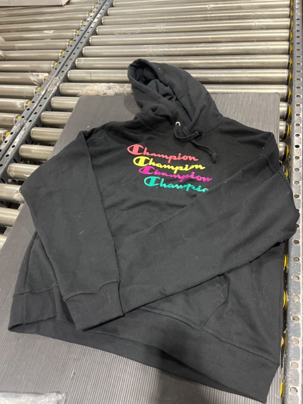 Photo 1 of CHAMPION WOMEN'S HOODIE -- LARGE