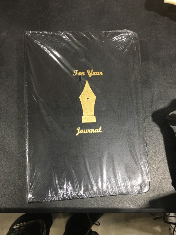 Photo 1 of 10 Year Journal - Black Cover