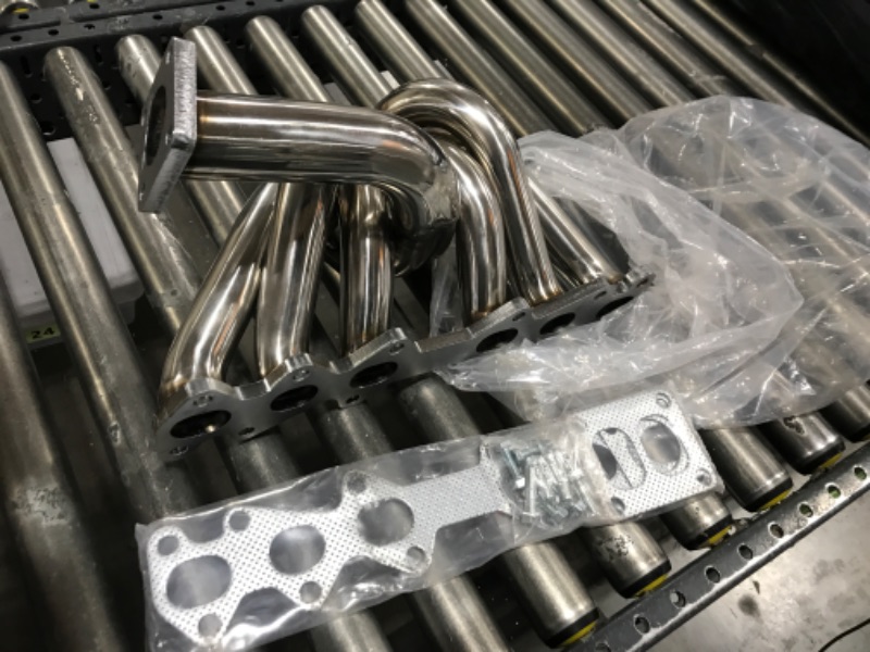 Photo 2 of For 1986 to 1991 Supra Stainless Steel T4 Turbo Manifold with 44mm Wastegate - MK3 MarK III 1JZ -GTE 87 88 89 90