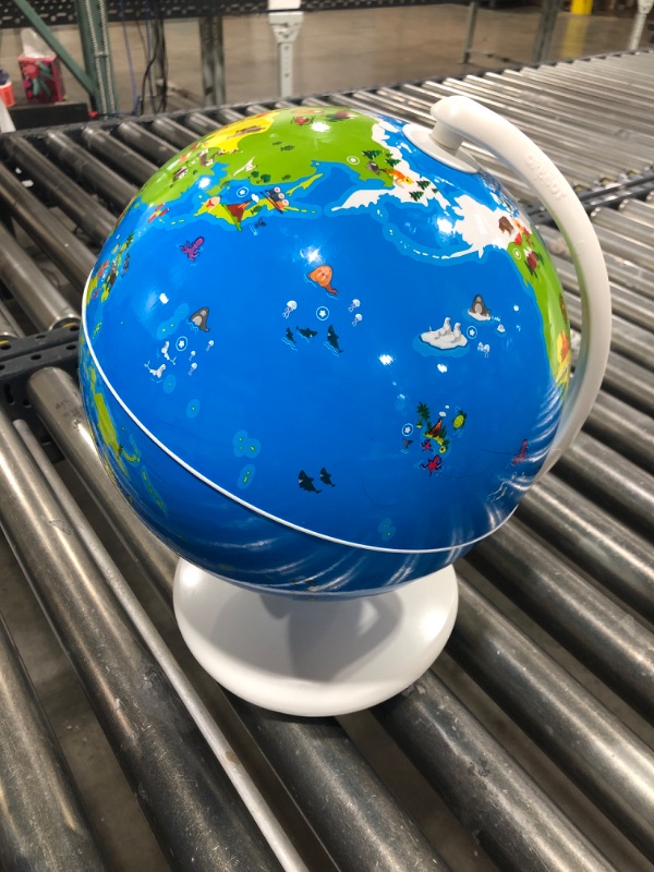 Photo 2 of  PlayShifu Educational Globe for Kids - Orboot Earth (Globe + App) Interactive AR World Globe | 400 Wonders, 1000+ Facts | STEM Toy Gifts for Kids 4-10 Years | No Borders, No Names on Orboot Globe 