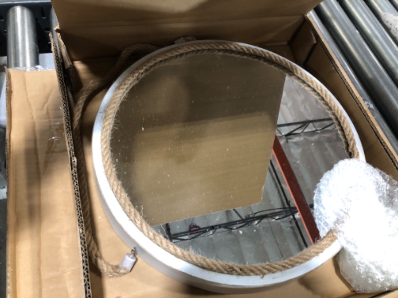 Photo 1 of 14 INCH ROUND MIRROR, ROPE DESIGN