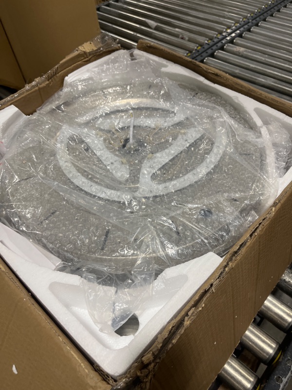 Photo 1 of STERREN 42 Inch Crystal Ceiling Fan with Light,Modern Retractable Flush Mount Low Profile Bladeless Chandelier Ceiling Fan with Lights and Remote for Bedroom Living Room Fandelier