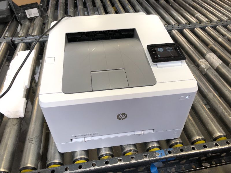 Photo 2 of HP Color LaserJet Pro M255dw Wireless Laser Printer, Remote Mobile Print, Duplex Printing, Works with Alexa (7KW64A), White
