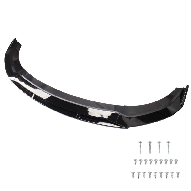 Photo 1 of Front Bumper Lip - 4PC Front Bumper Lip Spoiler fit for 2020-2022 Dodge Charger SRT Hellcat Scat Widebody Glossy Black