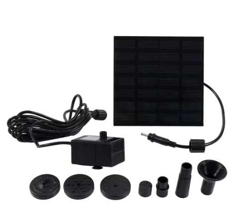 Photo 1 of 20 in. Lift 40 GPH Solar Fountain Water Pump Kit
