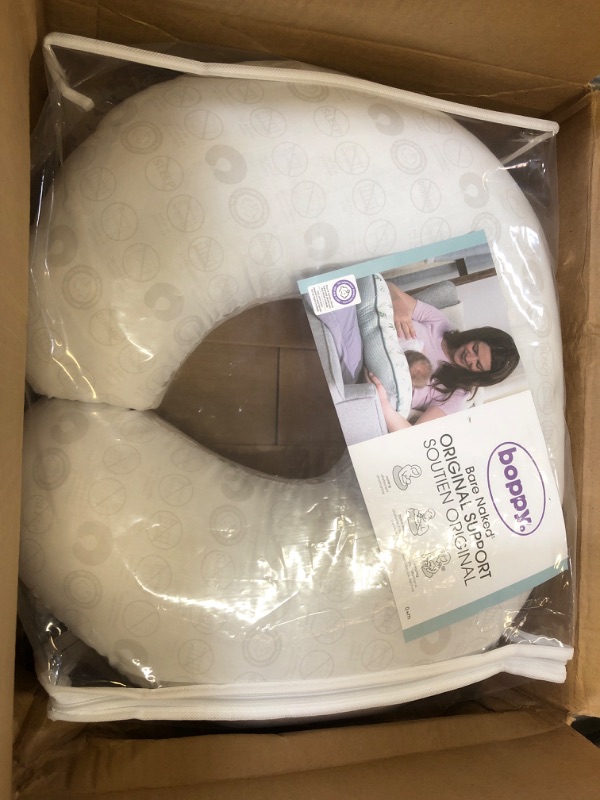 Photo 2 of Boppy Nursing Pillow – Bare Naked | Breastfeeding and Bottle Feeding, Propping Baby, Tummy Time, Sitting Support | Pillow Only