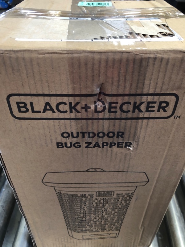 Photo 3 of BLACK+DECKER Bug Zapper- Mosquito Repellent Outdoor & Fly Traps for Indoors- Mosquito Killer & Fly Zapper - Gnat & Moth Traps for Home, Deck, Garden, Patio & More
