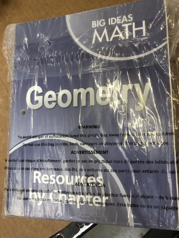 Photo 1 of Big Ideas Math Geometry Resources by Chapter (P)
