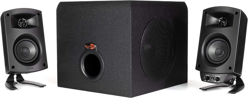 Photo 1 of Klipsch ProMedia 2.1 THX Certified Computer Speaker System (Black)
