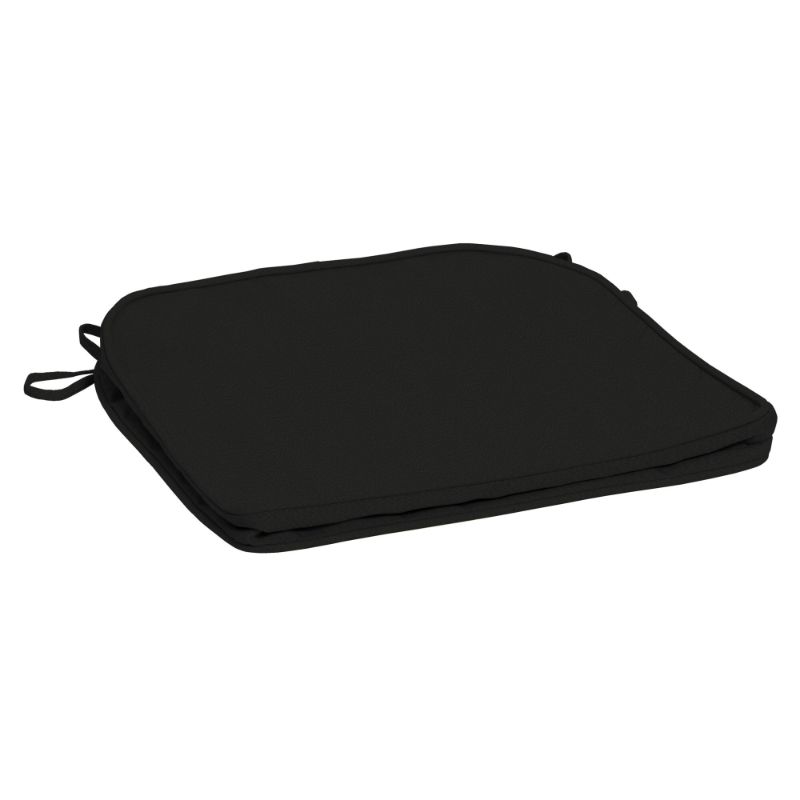Photo 1 of Arden Selections ProFoam 19 X 20 in Outdoor Rounded Back Seat Cushion Cover
