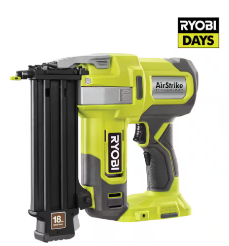 Photo 1 of ONE+ 18V 18-Gauge Cordless AirStrike Brad Nailer (Tool Only)
