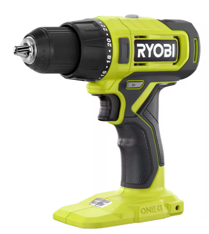 Photo 1 of RYOBI
ONE+ 18V Cordless 1/2 in. Drill/Driver (Tool Only)