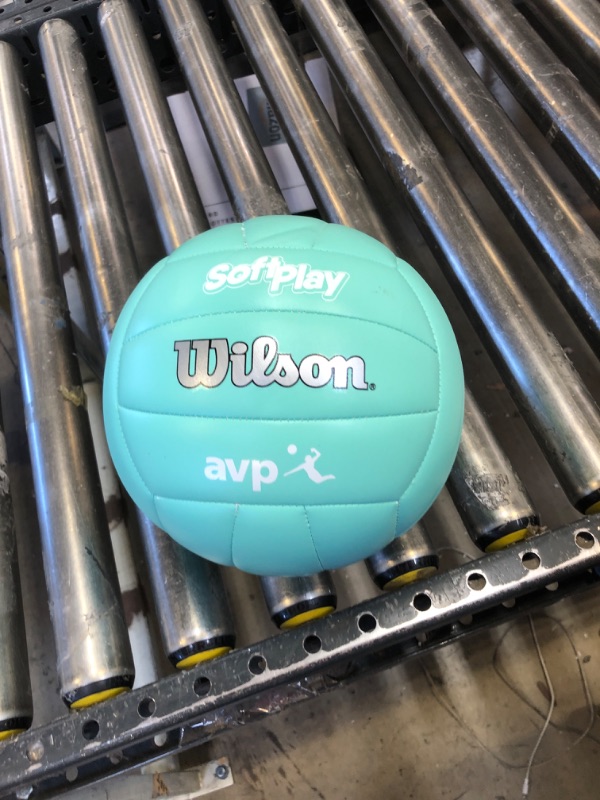 Photo 1 of WILSON AVP Soft Play Volleyball - Official Size AVP Soft Play Mint